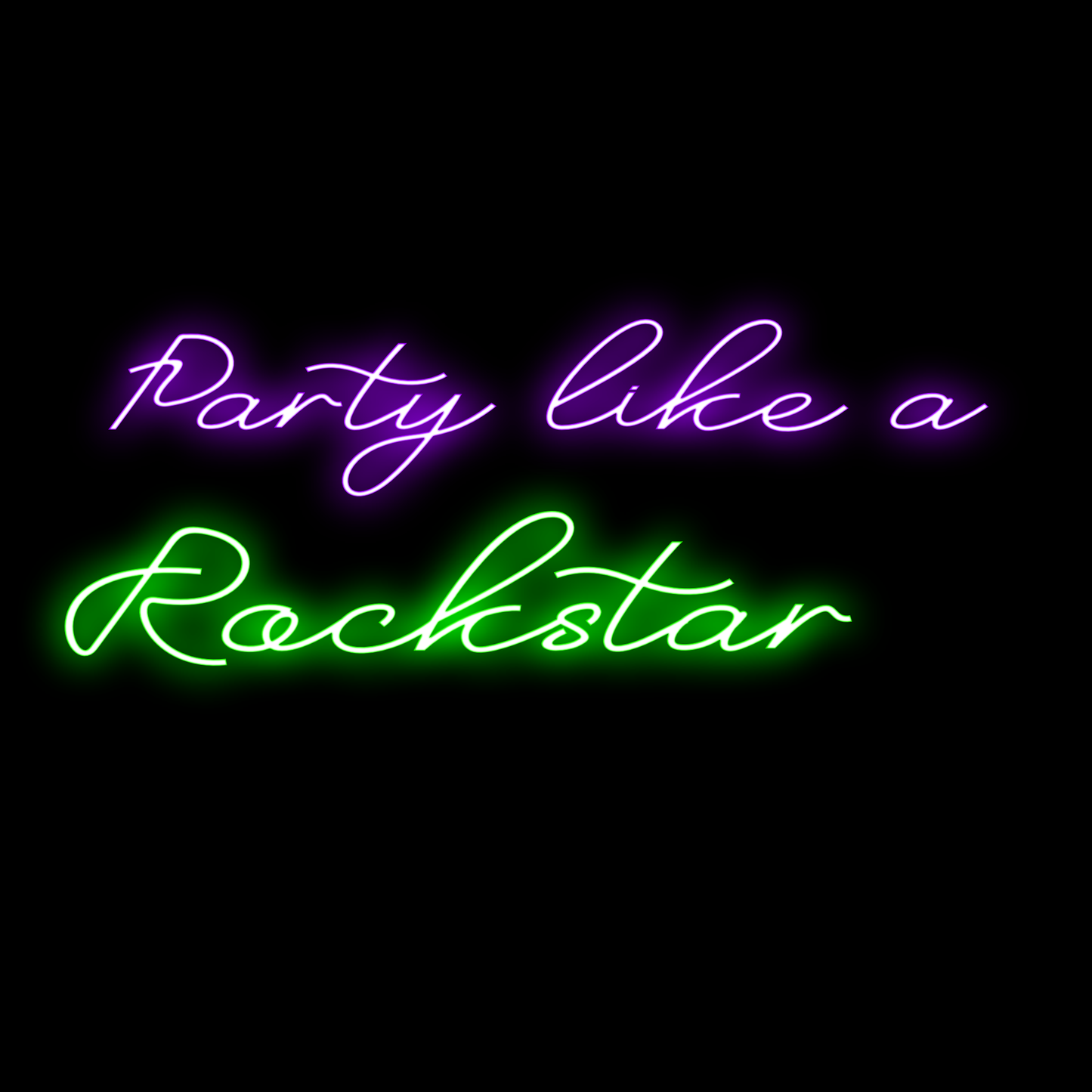 Party like a Rockstar (Bicolor)