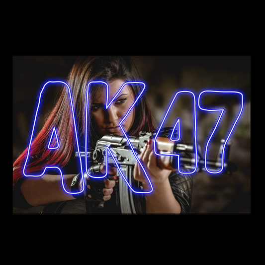 AK47 Girl (NeonDreams x Swiss Shooting Range)