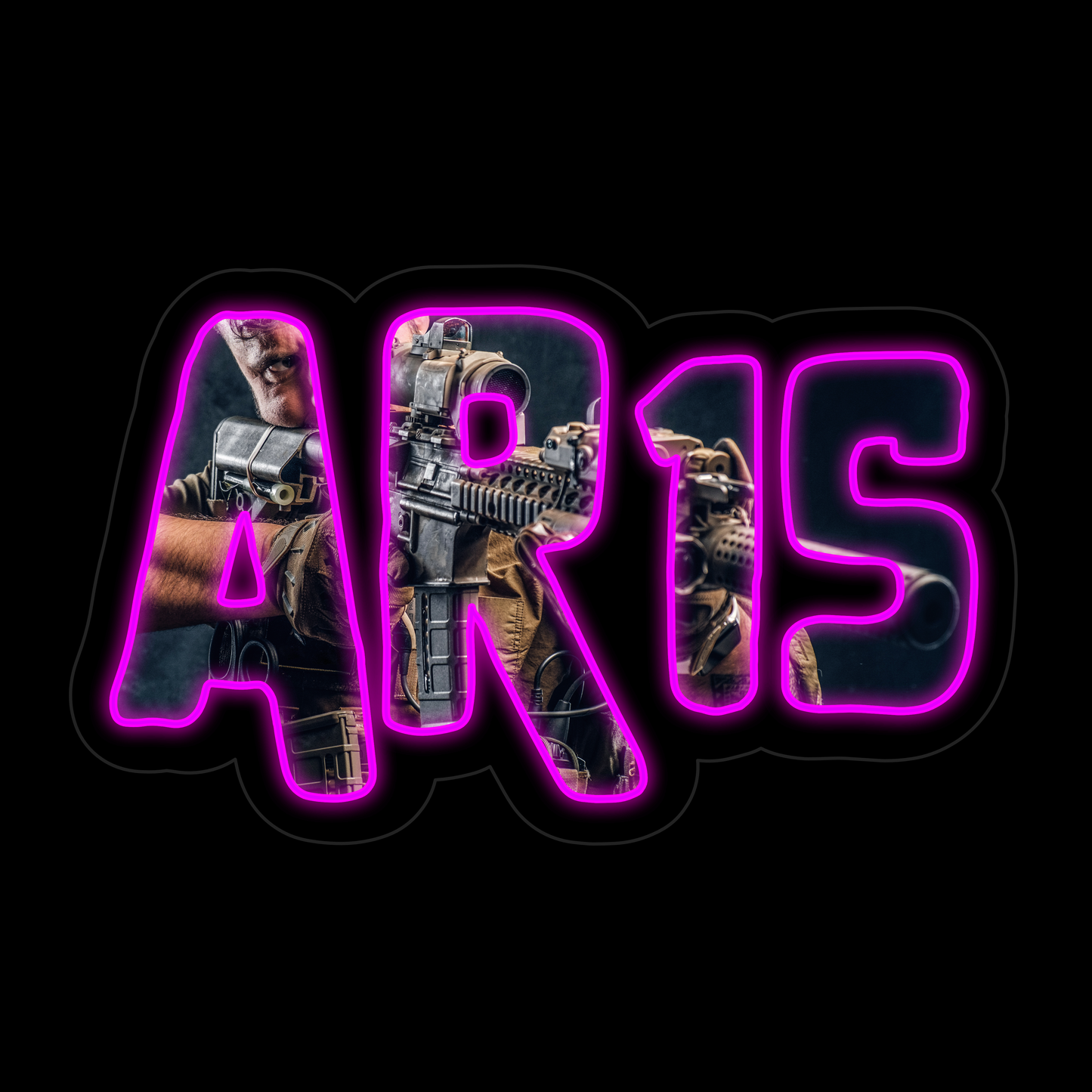 AR15 (NeonDreams x Swiss Shooting Range)