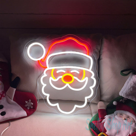 Santa Clause Neon Sign